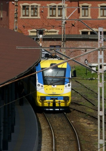 Opolski Ekspres Dęty na stacji Opole Główne